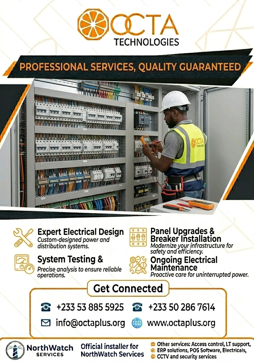 OCTA technician servicing air conditioning