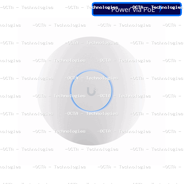 Ubiquiti UniFi 6 Pro Access Point US Model, Wireless PoE Adapter not Included (U6-Pro-US -white